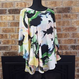 Carmen | Multi Color Swim Cover Up Top